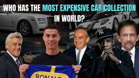 Who has the most expensive car collection?