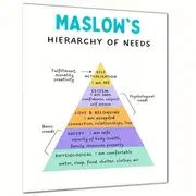 School Counsellor Office Decor Maslow's Hierarchy Needs - Temu South Africa