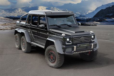 Mansory Mercedes G63 AMG 6x6: No More Wheels, Much More Power