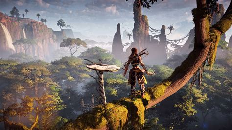 Download Aloy Horizon Zero Dawn 1440p Gaming Wallpaper | Wallpapers.com