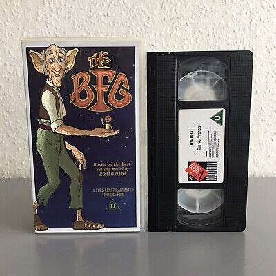 THE BFG - Vhs Video - Roald Dahl - Childrens / Thames Video Collection £3.95 - PicClick UK