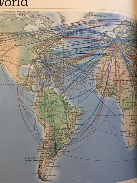 Klm Route Map Europe