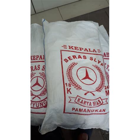 Jual karung plastik putih bekas beras 50kg - Jakarta Barat - Temanberas | Tokopedia