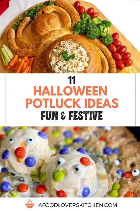 12 Festive Halloween Potluck Ideas - A Food Lover's Kitchen