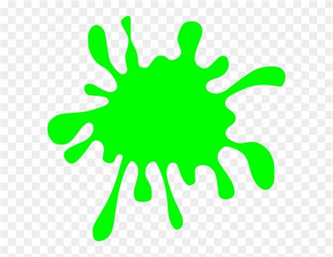 Green Paint Splatter - Paint Splash Clipart - Free Transparent PNG Clipart Images Download