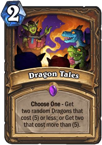 Dragon Tales - Hearthstone Top Decks