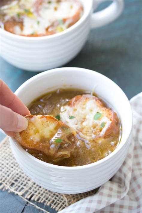 Simple French Onion Soup Recipe - Kristine's Kitchen