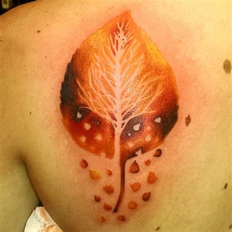 aspen leaf tattoo - Google Search | Leaf tattoos, Cool tattoos, Badass ...