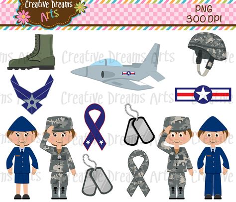 Military/airforce Digital Art Instant Download - Etsy