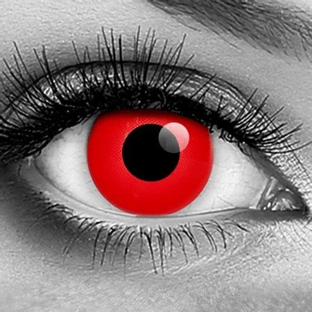 Red Vampire Contacts for Halloween and Cosplay | Gothika USA