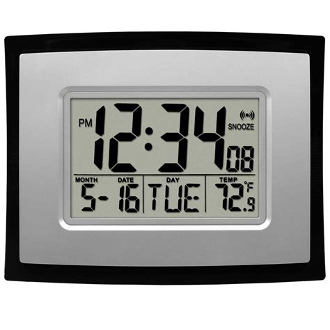 La Crosse Technology Digital Clock with Temperature-WT-8002U - The Home ...