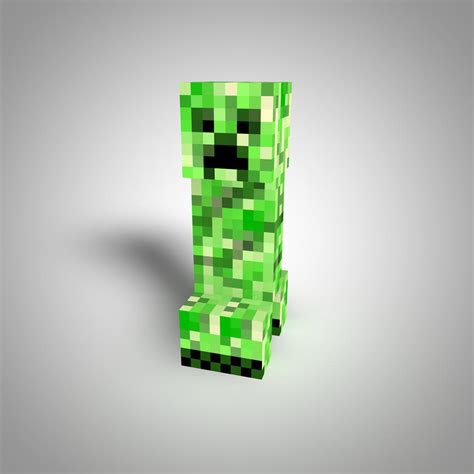 Minecraft Creeper Render by Danixoldier on DeviantArt