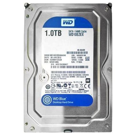 WD10EZEX-08WN4A0 Western Digital 1TB Caviar Hard Drive