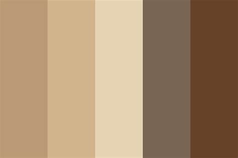 Tan and brown Color Palette