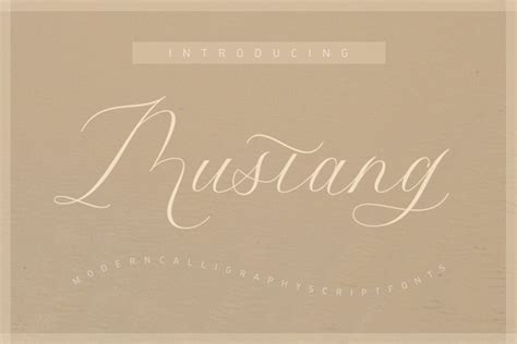 Mustang Script Font | Solidtype | FontSpace