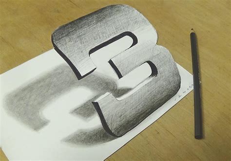 50 Beautiful 3D Drawings - Easy 3D Pencil drawings and Art works