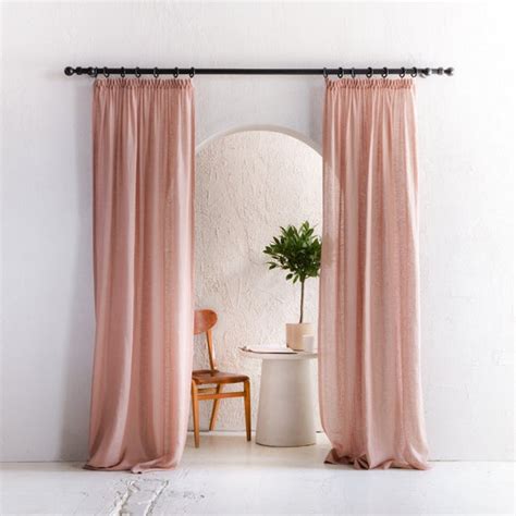 Linen Curtains With Tape for Rings 8 Colors Sheer Linen - Etsy Australia