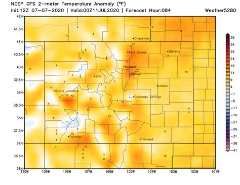 Longmont Weather Forecast 7/7-9/2020 - The Longmont Leader