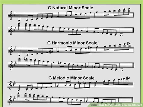 10 Ways to Play Scales on the Clarinet - wikiHow