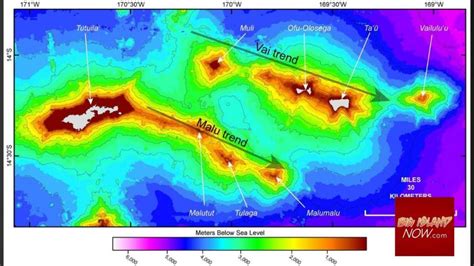 Volcano Watch: Volcanoes of American Samoa : Big Island Now