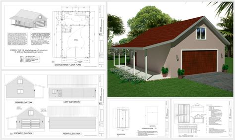 18 Free DIY Garage Plans with Detailed Drawings and Instructions