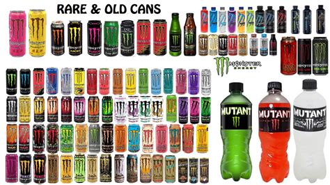 Monster Energy Drink Flavors List