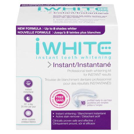 iWhite Instant Teeth Whitening Kit | 10 prefilled trays | Up to 8 ...