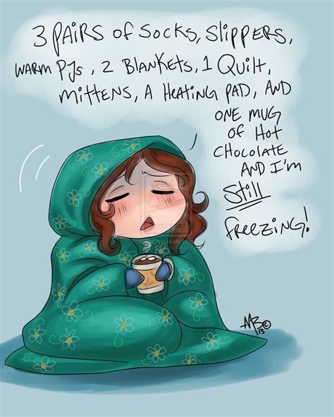 Cold by Harpyqueen on DeviantArt | Sick humor, Cold, Warm pjs