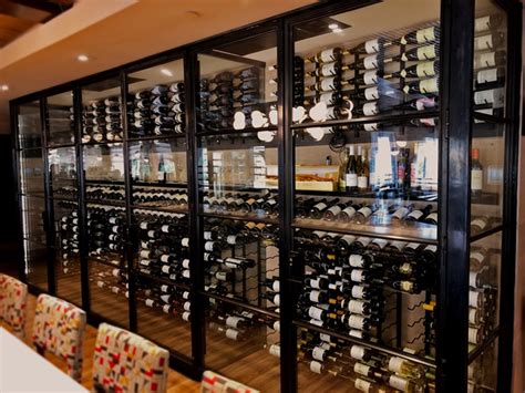 Beautiful Restaurant Wine Cellar Wall