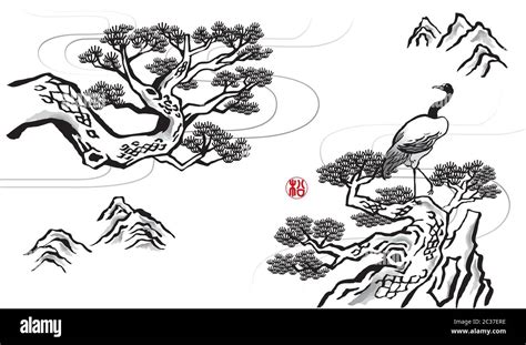 Chinese Tree Drawing