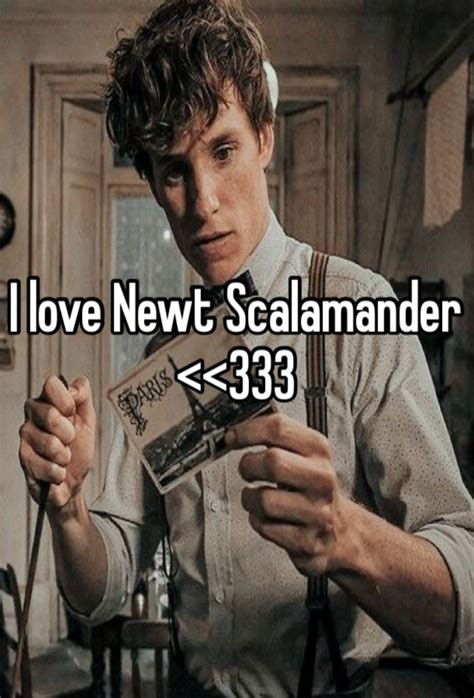 Newt Scamander 🖤 | Newt scamander, Scamander, Newt