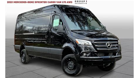 2023 Mercedes-Benz Sprinter Cargo Van 170 AWD | Video Tour with Roger - YouTube