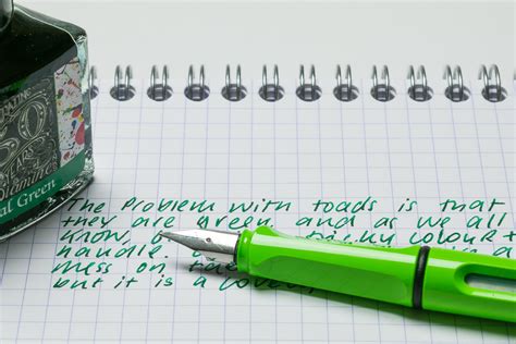 Lamy Safari Green Fountain Pen Review - Knight's Writing Company