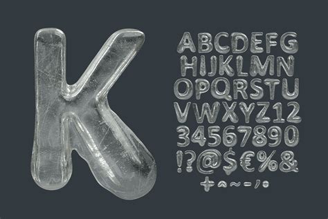 Melted Ice Font :: Behance