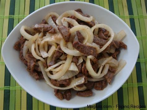 Filipino Recipe Pigar Pigar (Beef Stirfry) « Magluto.com - Filipino ...