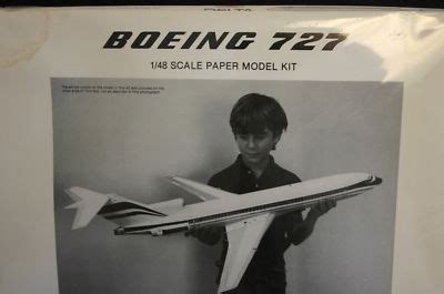 Boeing 727 Paper Model