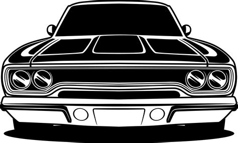 Vintage Car Silhouette Vector Art, Icons, and Graphics for Free Download