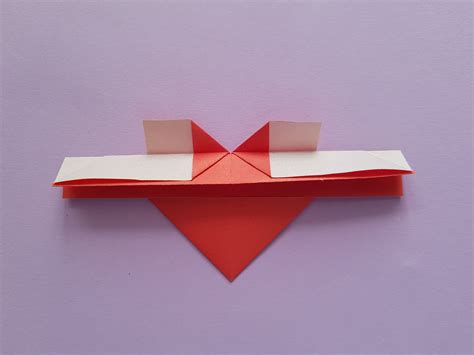 How to Make an Origami Heart with Wings