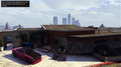 GTA V Gameplay Franklin's New House Tour - YouTube