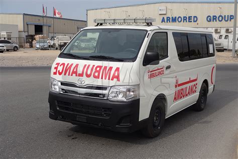 International Armored Group - Toyota Hiace Ambulance