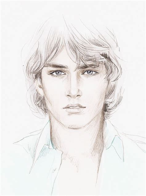 Boy Face Sketch at PaintingValley.com | Explore collection of Boy Face ...