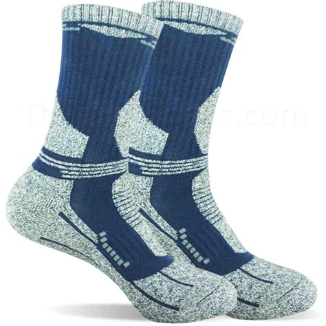 Winter Warm Thermal Crew Socks - Men | Blended Bamboo Cotton Spandex – TherapySocks.com