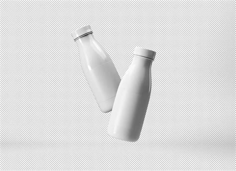 Free Floating Plastic Bottles Mockup | Free Mockups, Best Free PSD Mockups - ApeMockups