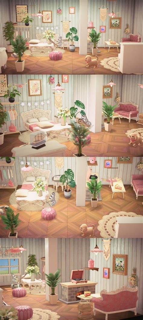 ACNH Interior Fairycore Livingroom♡ in 2023 | Rosie animal crossing, Animal crossing villagers ...