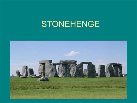 Stonehenge - online presentation