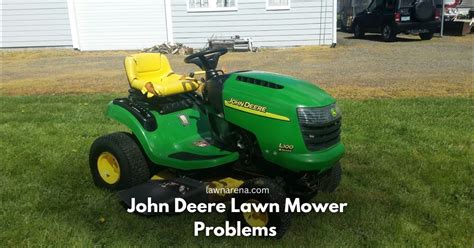 Common John Deere Lawn Mower Problems & Solutions - Lawn Arena