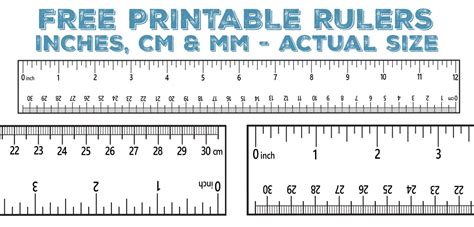 Centimeter Printable Ruler