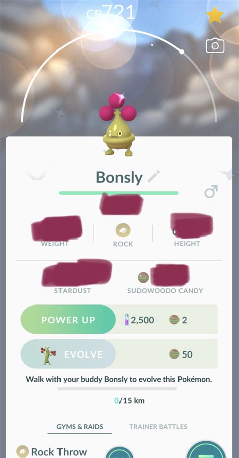 Shiny Bonsly Trading - POGO Trading