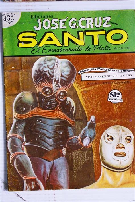 Historieta "Santo, el enmascarado de plata" | El enmascarado de plata, El hijo del santo, Lucha ...