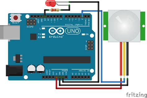 Learn how to interface pir sensor with arduino. PIR motion sensor ...